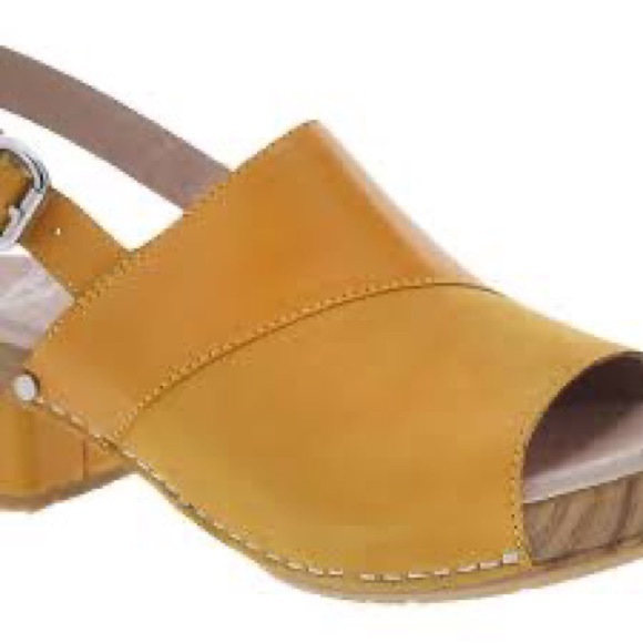 Dansko Madalyn Wedge Sandal - Mango - Size 10 (41) New - Picture 6 of 9